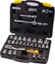 Набор инструментов MASTERTOOL PROFI ½" 32 шт 8-32 мм CrV50BV30 противоударный кейс 78-4032 - изображение 1