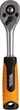 Набор инструментов MASTERTOOL PROFI ¼"&⅜"&½"&TORX 121 шт 4-13 мм 9-19 мм 20-32 мм Е8-Е20 CrV50BV30 противоударный кейс 78-5121 - изображение 9