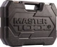 Набір торцевих насадок MASTERTOOL CrV 1/2" 10-32 мм тріскачка 72Т 21 шт кейс 78-4021 - зображення 10
