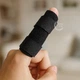 Фиксатор для пальца руки на липучке Finger Splint Doctor, фиксирующий ортез-бандаж на палец при растяжениях, травмах, вывихах, переломах и артрите, размер универсальный Черный, AFD-1-Black - изображение 1