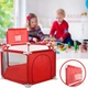 Детский манеж IMBABY 6 секций многоцветный 125х110 см для детей от 6 месяцев - изображение 1
