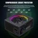Блок питания GameMax 850G 850W RGB 80+ Gold (RGB 850G) Black - изображение 10