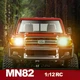 Машинка на радиоуправлении MN82 Toyota Land Cruiser 79 Красная - изображение 4