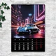 Календарь настенный перекидной Автомобили легенды 13 листов ENTERSTORE 42х29.7 см (ART 250151) - изображение 2