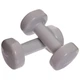 Гантели для фитнеса с виниловым покрытием Zelart Beauty (2x4кг) TA-5225-4 Grey - изображение 1