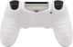 Защитный силиконовый чехол Devil (White/Red) для геймпада Sony DualShock (PS4) + накладки на стики - изображение 2