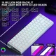Клавиатура AULA HERO 68 HE White Магнитные свитчи Проволочное 8000Hz/s RGB Подсветка 68 keys Switch 0.1mm Rapid Trigger - изображение 4