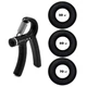 Набор кистевых эспандеров кольцо+эспандер ножницы Power Grip Set3 NE-1589-60 - зображення 1