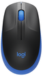 Миша LOGITECH M190 Full-size wireless mouse Блакитний (910-005907) - изображение 1