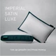 Подушка пуховая MirSon Imperial Satin Luxe 100% пух Imperial class 70х70 см Средняя (2200007177479) - изображение 2