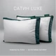 Подушка пуховая MirSon Imperial Satin Luxe 100% пух Imperial class 70х70 см Средняя (2200007177479) - изображение 3