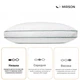 Подушка пуховая MirSon Imperial Delight 100% пух Imperial class 50х70 см Низкая (2200007208913) - изображение 5