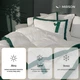 Одеяло пуховое MirSon Imperial Satin Luxe 100% пух Imperial class 140x205 см Лето (2200007209224) - изображение 4