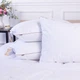 Подушка пуховая MirSon Raffaello White №201 90% белый пух Premium / 10% перо 60х60 см Средняя (2200000060556) - изображение 10