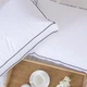 Подушка пуховая Трехкамерная MirSon Delicate Lux №2769 100% пух Premium 50х70 см Низкая (2200005194157) - изображение 9