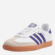 Sneakersy damskie do kostki adidas Originals Samba OG W IF6514 40 (6.5UK) Biały/Fioletowy (4066765920997) - obraz 2