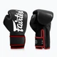 Боксерские перчатки Fairtex искусственная кожа 16 oz Черные с бинтами в комплекте. (658014) - изображение 5