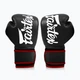 Боксерские перчатки Fairtex искусственная кожа 16 oz Черные с бинтами в комплекте. (658014) - изображение 8
