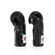 Боксерские перчатки Fairtex BGV5, Чёрные, кожаные, 10 ун. (283 г) для спортсменов от 8 лет и до 60 кг + бинты - изображение 7