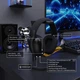 Наушники Attack Shark L80 Pro беспроводные Bluetooth и 2.4G игровые для ПК, PS, Switch, телефона - Черный - изображение 8