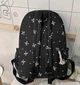 Детский Рюкзак для Девочки Подростковый 39х29х13 см с Бантиками Чёрный городской, школьный, женский - изображение 5