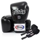 Боксерські рукавиці Fairtex BGV1 Black 16 унцій (бинти в комплекті) - изображение 1