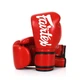 Боксерські рукавиці Fairtex BGV14 Red 10 унцій (бинти в комплекті) - изображение 2