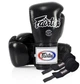 Боксерські рукавиці Fairtex BGV5 Black 10 унцій (бинти в комплекті) - изображение 1