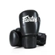 Боксерські рукавиці Fairtex BGV27 Black 10 унцій + бинти в комплекті - изображение 2