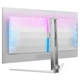 Монитор 31.5" Philips 32M2N8900, QD-OLED, UHD 4K, 240hz, 2хHDMI, DP, USB-С, USB-hub, HAS, колонки, белый - изображение 3
