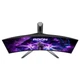 Монитор 34" AOC AG346UCD, QD-OLED, UWQHD, 175Гц, 0,03мс, изогнутый, HDMIx2, DP, USB-hub, HAS, черно-серый - изображение 6