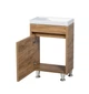 Тумба напольная Ранчо Wood с раковиной 40 см Дуб сонома (45982-01) - изображение 2