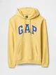 Худи утепленное на флисе оверсайз женское GAP 35701792 XL Желтое (1159841564) - изображение 3