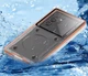 Водонепроникний IP68 Чохол Кейс для телефону Підводний бокс Shellbox AirBox 100% захист до 3 метрів глибини Підводної зйомки Універсальний Протиударний для пристроїв до 6,9" для iPhone Samsung Xiaomi Black - зображення 2