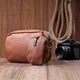 Женская сумка кросс-боди с монетницей из экокожи Vintage 22795 Рыжий - изображение 10