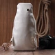 Удобная женская слинг сумка через плечо из экокожи Vintage 22752 Белый - изображение 9