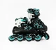 Роликовые коньки 900-ХL Best Roller колеса PU. Turquoise and Black (размер 42-45) (151213) - изображение 3