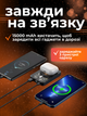 Магнітний повербанк умб магсейф 15000 mah powerbank Q-C228X1 павербанк з швидкою зарядкою pd power delivery і магнітним кільцем powerbank magsafe зовнішній портативний акумулятор павер повер банк для телефону айфона андроіда 15000mah - зображення 7