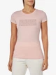 Футболка хлопковая женская Armani Exchange 451170712 S Розовая (1159841323) - изображение 1