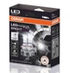 Лампа светодиодная LED HB4 9006 /HIR2 LEDriving HL BRIGHT 12V 6000К комплект 2 шт. пр-во OSRAM OSRAM (9006DWBRT2HFB) - изображение 1