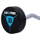 Штанга фіксована вигнута поліуретанова 30кг LiveUp LP8011-30 - зображення 3
