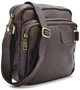Мужская кожаная сумка-мессенджер TARWA «Флотар» компактный crossbody из натуральной кожи коричневая 51379 - изображение 5
