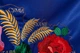 Флаг Украины с вышитой картой Украины из непросвечивающейся плотной ткани, 95 x140 см, Размер вышивки - 45*55см, Светлана-К - изображение 4