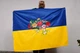 Флаг Украины с вышитой картой Украины из непросвечивающейся плотной ткани, 95 x140 см, Размер вышивки - 45*55см, Светлана-К - изображение 12