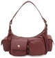 Жіноча сумка Monsen компактна сумка через плече з екошкіри бордова crossbody shoulder bag 52009 - зображення 1