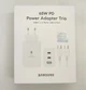 Зарядний пристрій блок для Samsung 65W + кабель Type-C to Type-C PD 65W+25W+USB 15W білий / швидка зарядка - зображення 4