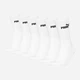 Набор женских носков высоких хлопковых Puma Elements Unisex Crew Sock 93875902 35-38 6 пар White (8720245825047) - изображение 1