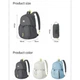 Рюкзак компактний Naturehike CNK2450XB026, 20 л, сірий - зображення 13