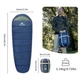 Спальный мешок с капюшоном Naturehike MJ600 CNK2300SD014, тёмно-синий - изображение 2