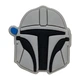 Джибитсы для кроксов 0935 «Звездные войны / Star wars: Мандалорец - 1» 1 шт. - изображение 1